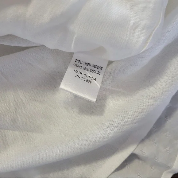 Revolve Lovers + Friends Women Mini Dress Rialto White Tiered Straps Sz XS - Picture 6 of 11